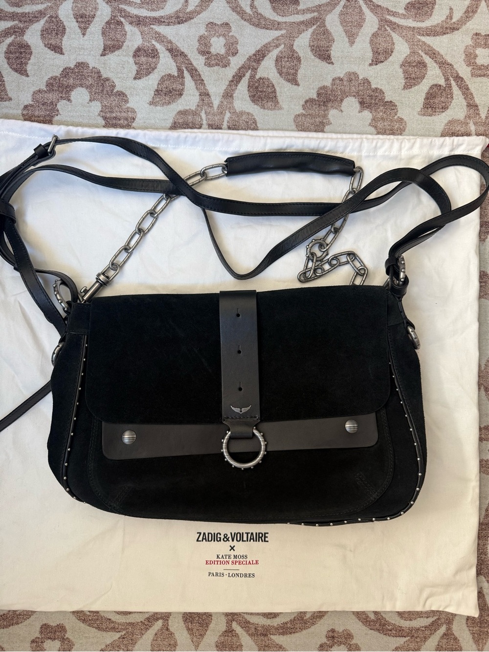 Zadig&Voltaire Kate Moss Messenger Bag